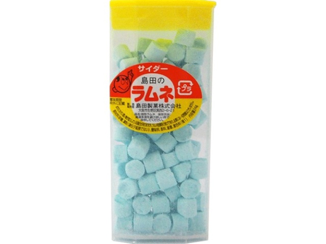 ラムネちゃん 2022令和 お菓子］川口製菓「ラムネちゃん〈飴〉水色の袋」を