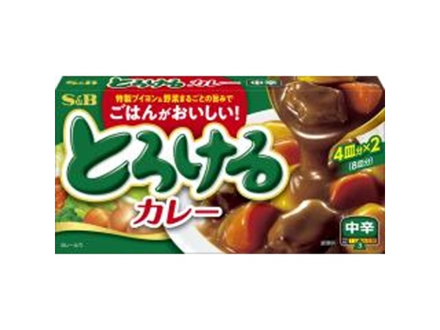S＆B とろけるカレー 甘口144g | お菓子・駄菓子・食品の激安通販卸
