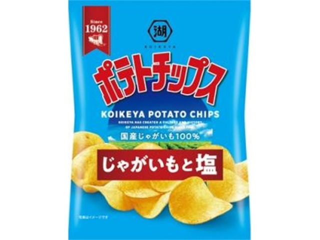 湖池屋 4連スティックポテト じゃがいもと塩 | お菓子・駄菓子・食品の