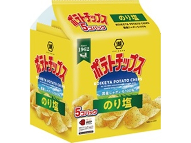 湖池屋 ポテトチップス のり塩55g | お菓子・駄菓子・食品の激安通販卸