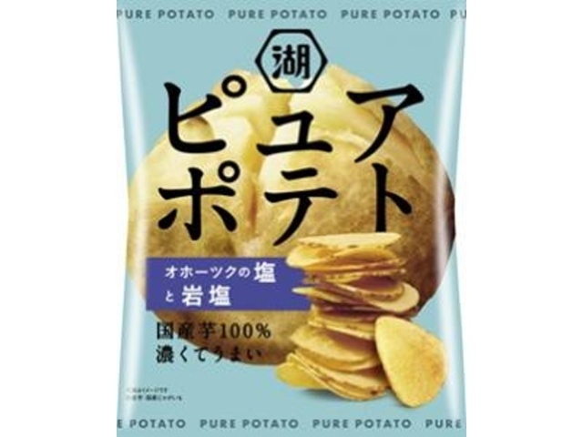 カルビー 堅あげポテト 海老塩にんにく味60g | お菓子・駄菓子