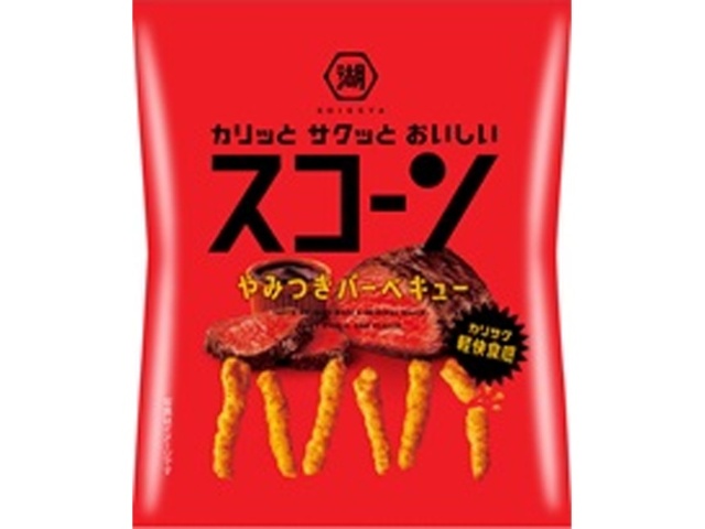 湖池屋 4連スコーン やみつきバーベキュー | お菓子・駄菓子
