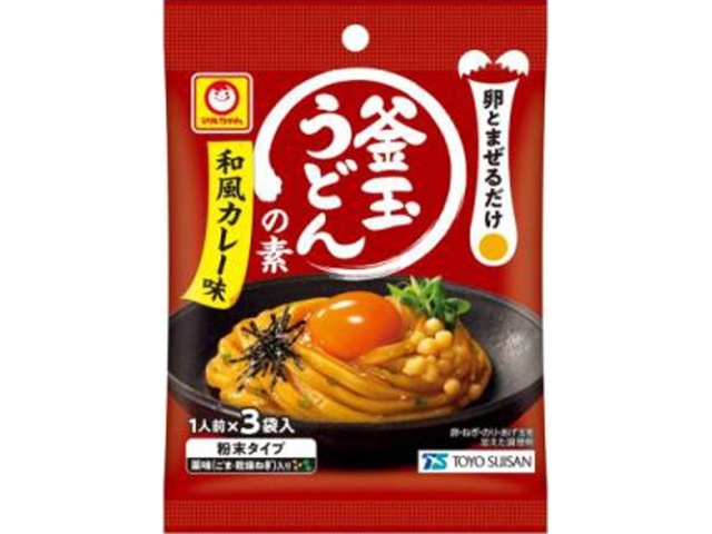 マルちゃん 釜玉うどんの素 旨豚ニンニク3袋 | お菓子・駄菓子