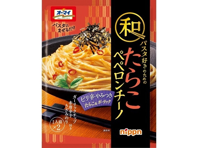 ペペロンチーノ ニップン 和パスタ たまごペペロンチーノ2食入り | お菓子・駄菓子
