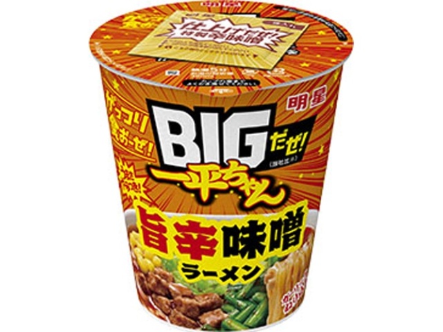 ラーメン 明星 BIGだぜ！一平ちゃん 濃厚味噌ラーメン | お菓子・駄菓子