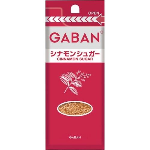 ギャバン シナモンシュガー袋 ２５ｇ 【新商品 8/1 発売】 □お取り寄せ品 【購入入数８０個】