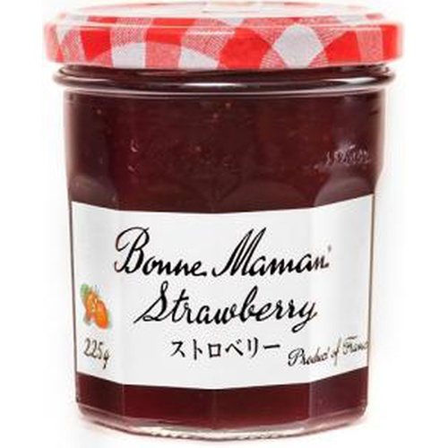 Ｓ＆Ｂ ボンヌママン ストロベリージャム２２５ｇ □お取り寄せ品 【購入入数２４個】