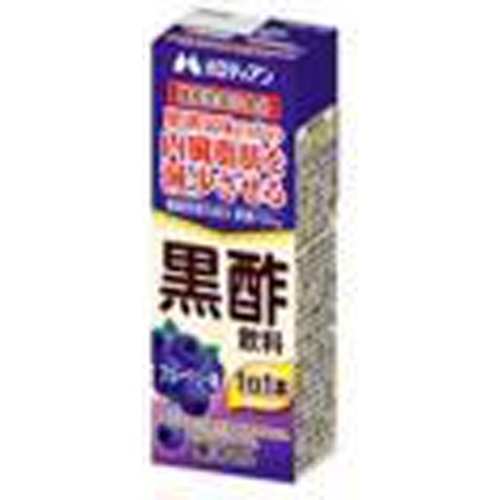 メロディアン 黒酢飲料ブルーベリー味 紙２００ｍｌ □お取り寄せ品 【購入入数２４個】
