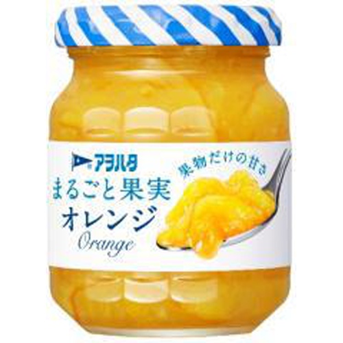 アヲハタ まるごと果実オレンジ１２５ｇ □お取り寄せ品 【購入入数２４個】（入荷までお時間がかかります）