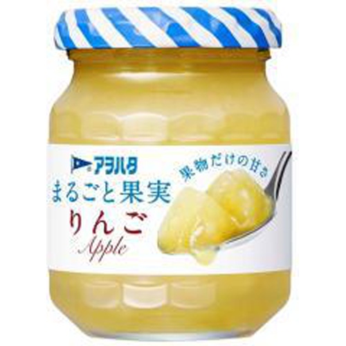 アヲハタ まるごと果実りんご １２５ｇ □お取り寄せ品 【購入入数２４個】（入荷までお時間がかかります）