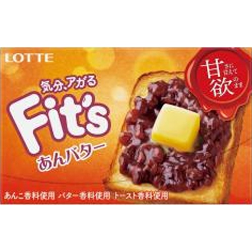 ロッテ Ｆｉｔ’ｓ 甘欲のあんバター１２枚 △ 【購入入数１０個】