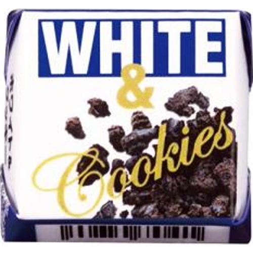 チロルチョコ ホワイト＆クッキー１個 △ 【購入入数３０個】