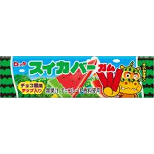 ロッテ スイカバーガム ９枚 【新商品 3/11 発売】 △ 【購入入数１５個】