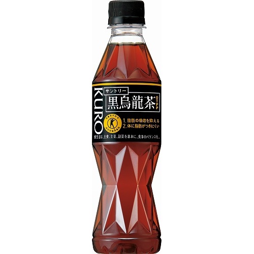 サントリーフーズ 黒烏龍茶手売り用 Ｐ３５０ｍｌ（特保）  【購入入数２４個】