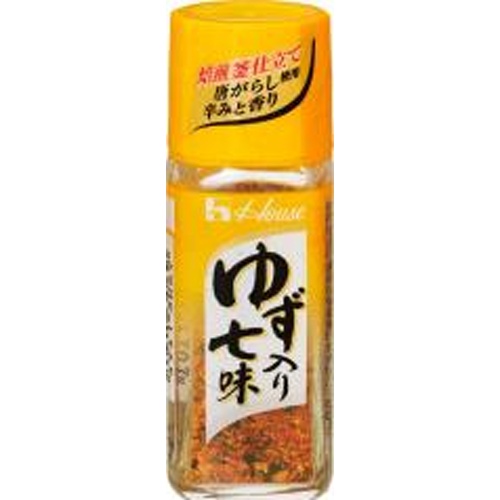 ハウス食品 ゆず入り七味 １４ｇ14ｇ 【新商品 7/14 発売】 □お取り寄せ品 【購入入数８０個】