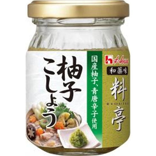 ハウス食品 料亭柚子こしょう ７０ｇ 【新商品 7/14 発売】 □お取り寄せ品 【購入入数４０個】