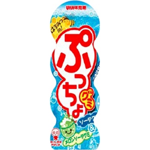 味覚糖 ぷっちょグミ ソーダ容器４０ｇ △ 【購入入数１０個】