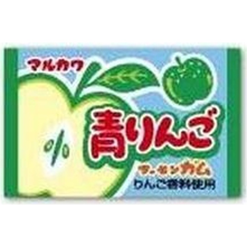 丸川製菓 青りんごガム １個  【購入入数５５個】
