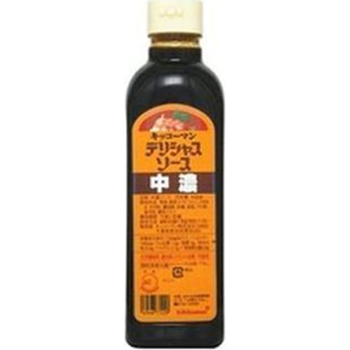 キッコーマン デリシャスソース 中濃５００ｍｌ □お取り寄せ品 【購入入数２０個】