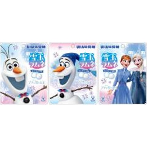 ＵＨＡ アナと雪の女王 雪玉ラムネ ホワイトソーダ □お取り寄せ品 【購入入数７２個】