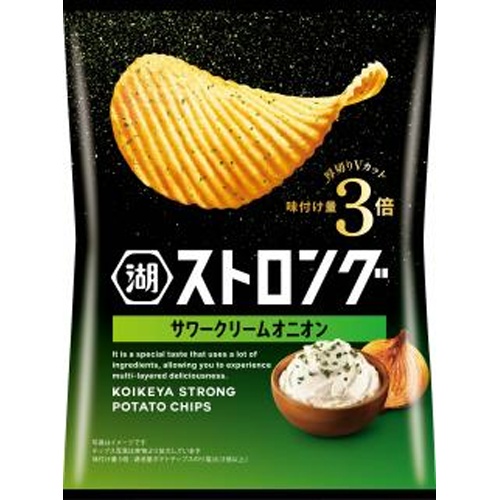 湖池屋 ストロング サワークリームオニオン５３ｇ 【新商品 3/24 発売】 □お取り寄せ品 【購入入数１２個】