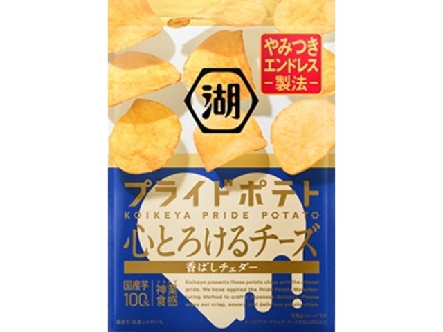 湖池屋 プライドポテト 心とろけるチーズ50g 【新商品 10/6 発売】 △ 【購入入数12個】