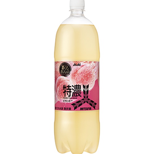 三ツ矢 特濃ピーチスカッシュ １．５Ｌ 【今月の特売 飲料水】 □お取り寄せ品 【購入入数８個】