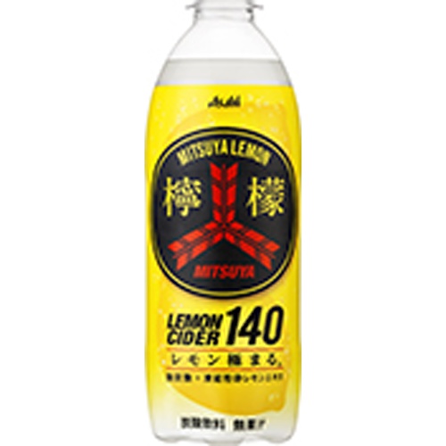 ＭＩＴＳＵＹＡ 檸檬ＣＩＤＥＲ１４０ Ｐ５００ 【新商品 3/19 発売】 【今月の特売 飲料水】 △ 【購入入数２４個】