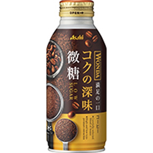ワンダ コクの深味微糖 Ｂ缶３７０ｇ 【今月の特売 飲料水】 △ 【購入入数２４個】