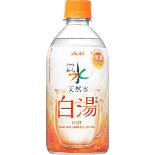 アサヒ おいしい水 天然水白湯Ｐ４７５ｍｌ □お取り寄せ品 【購入入数２４個】