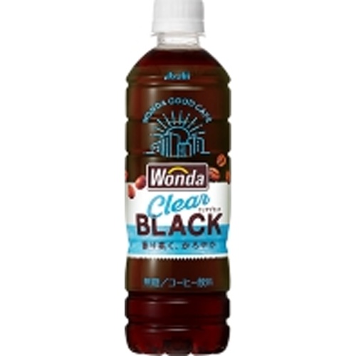 ワンダ クリアブラック Ｐ５００ｍｌ 【新商品 4/1 発売】 【今月の特売 飲料水】 【購入入数２４個】