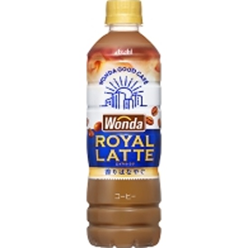 ワンダ ロイヤルラテ Ｐ５００ｍｌ 【新商品 4/1 発売】 【今月の特売 飲料水】 □お取り寄せ品 【購入入数２４個】