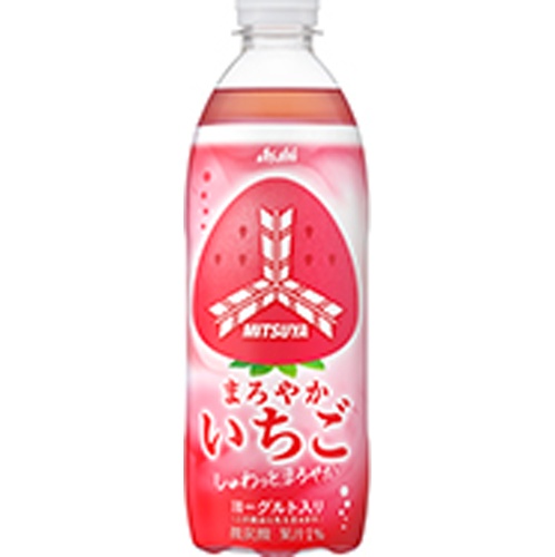 三ツ矢 まろやかいちご Ｐ５００ｍｌ 【新商品 3/18 発売】 【今月の特売 飲料水】 □お取り寄せ品 【購入入数２４個】