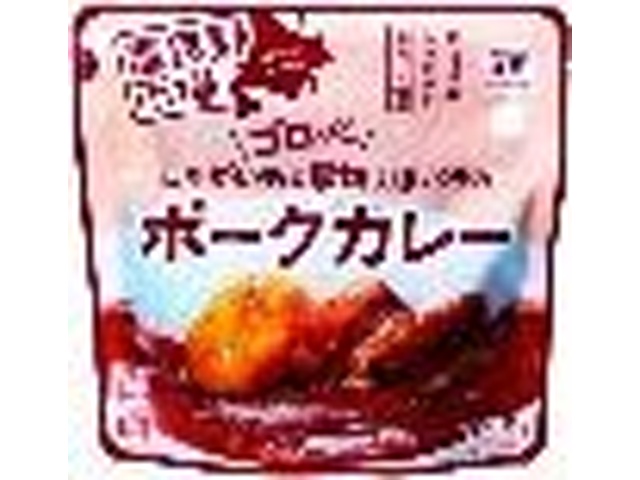 富良野市場 ゴロッとじゃがいも豚バラカレー 【新商品 10/4 発売】 △ 【購入入数４０個】