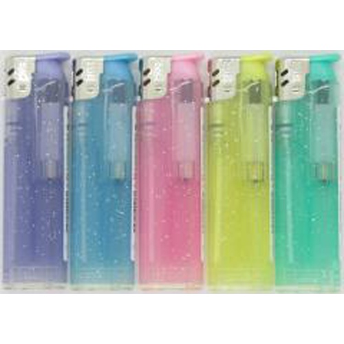 タイメリー リバー電子ライター半透明ラメ  【購入入数５０個】