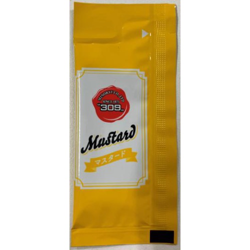 美ノ久 マスタード５ｇ×１００袋業務用 □お取り寄せ品 【購入入数１０個】