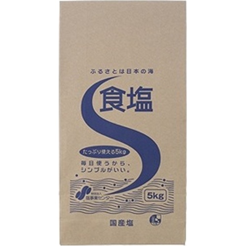 センター塩 食塩 ５ｋｇ業務用 【今月の特売 業務用】 【購入入数１個】