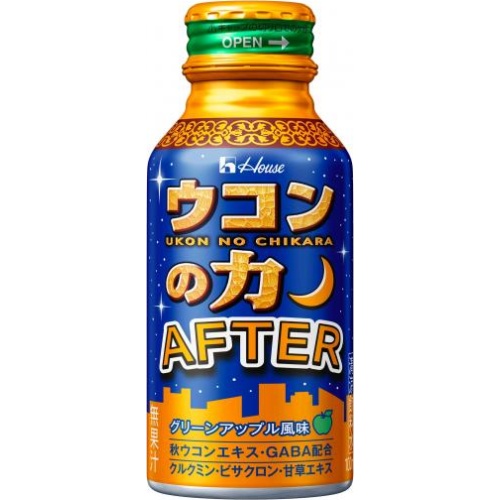 ハウスウェルネスフーズ ウコンの力 ＡＦＴＥＲ缶１００ｍｌ △ 【購入入数６個】
