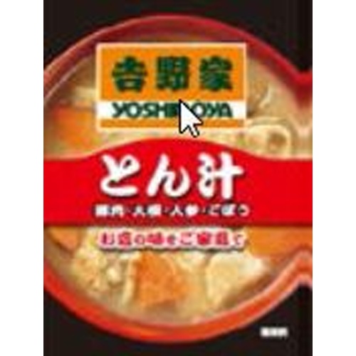 吉野家 ＦＤとん汁 １食 □お取り寄せ品 【購入入数１６０個】