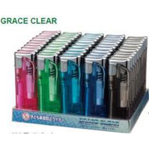 ＴＴＳ ＣＲグレースクリア電子ライター △ 【購入入数５０個】
