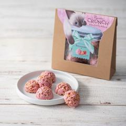 ベビーミャオ にゃんこクランチチョコ 苺 □お取り寄せ品 【購入入数５個】（入荷までお時間がかかります）