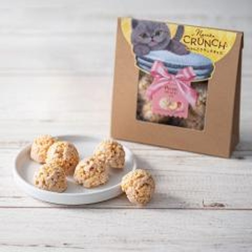 ベビーミャオ にゃんこクランチチョコ 白桃 □お取り寄せ品 【購入入数５個】（入荷までお時間がかかります）
