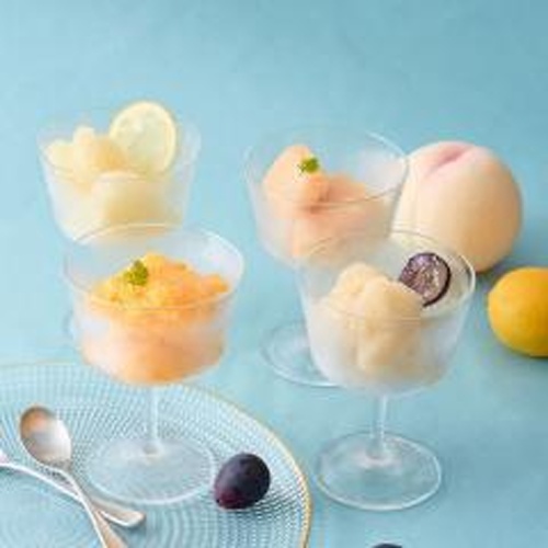 凍らせて食べるシャーベット彩果しずく ピオーネ 【新商品 4/1 発売】（入荷までお時間がかかります） □お取り寄せ品 【購入入数５個】（入荷までお時間がかかります）