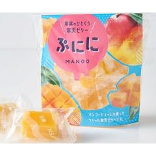 ひとくち寒天ゼリー ぷにに マンゴー 【新商品 4/1 発売】 □お取り寄せ品 【購入入数５個】（入荷までお時間がかかります）