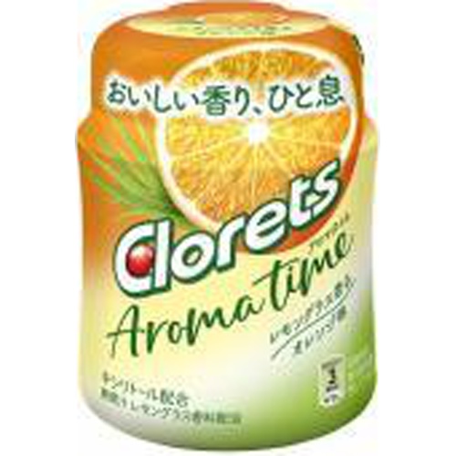 クロレッツ アロマレモングラス香るオレンジ１２１ｇ 【今月の特売 菓子】 □お取り寄せ品 【購入入数３６個】