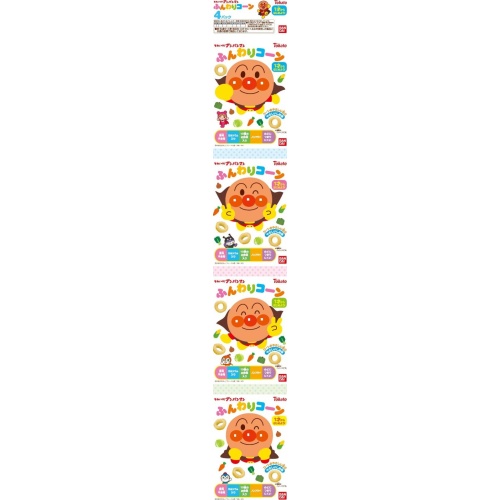 東ハト アンパンマンふんわりコーン４連包 △ 【購入入数１５個】