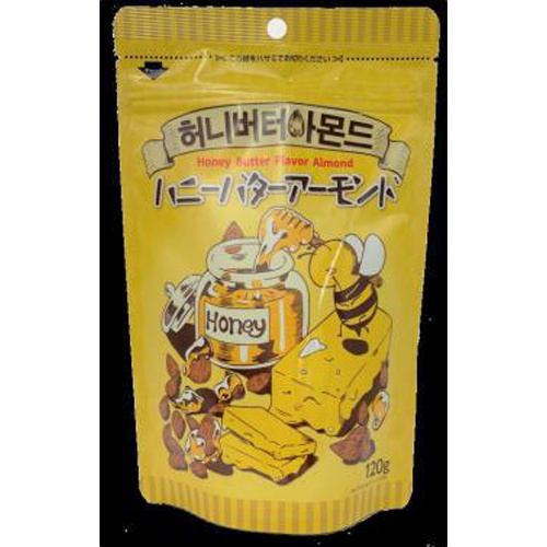 ドウシシャ ハニーバターアーモンド １２０ｇ □お取り寄せ品 【購入入数２４個】
