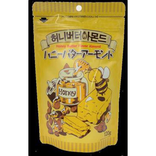 ドウシシャ ハニーバターアーモンド １２０ｇ  【購入入数２４個】