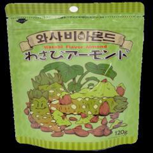 ドウシシャ わさびアーモンド １２０ｇ □お取り寄せ品 【購入入数２４個】
