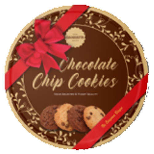 ドウシシャ チョコチップクッキー缶３４０ｇ 【数量限定】  【購入入数２４個】